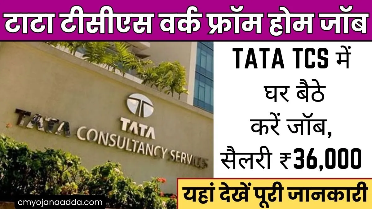 TATA TCS Work From Home Job